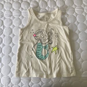 3t Gap mermaid tank top